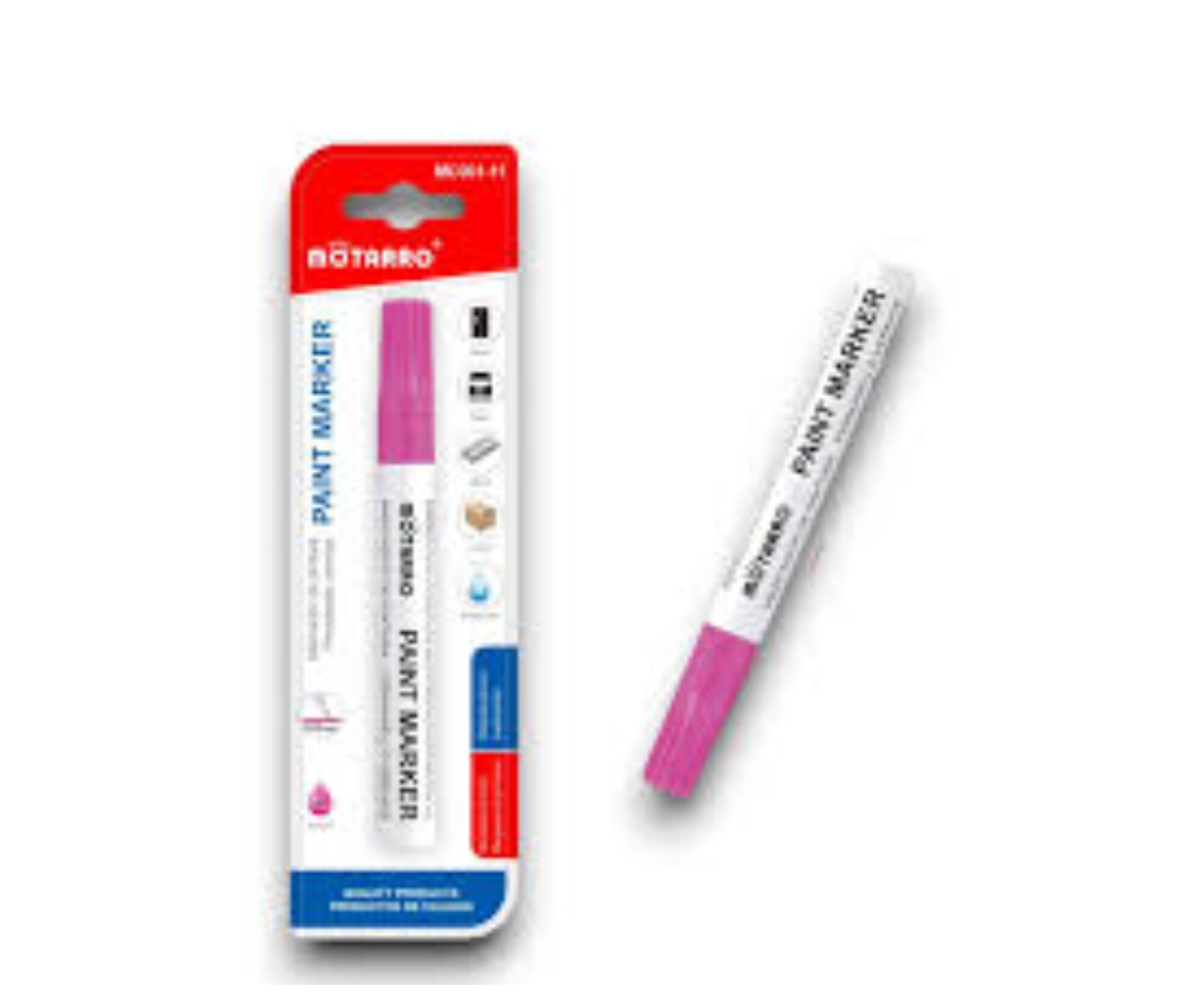 Marcador de Pintura Rosado 3 mm