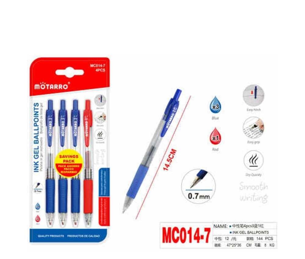 Pack de lapiceros 4PCS