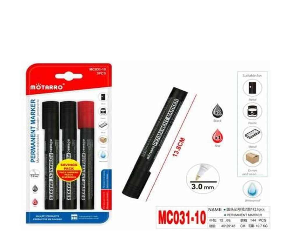 Pack de Plumones Permanentes 3.0 mm