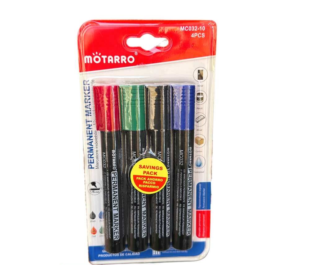 Pack de Plumones Permanentes 4PCS