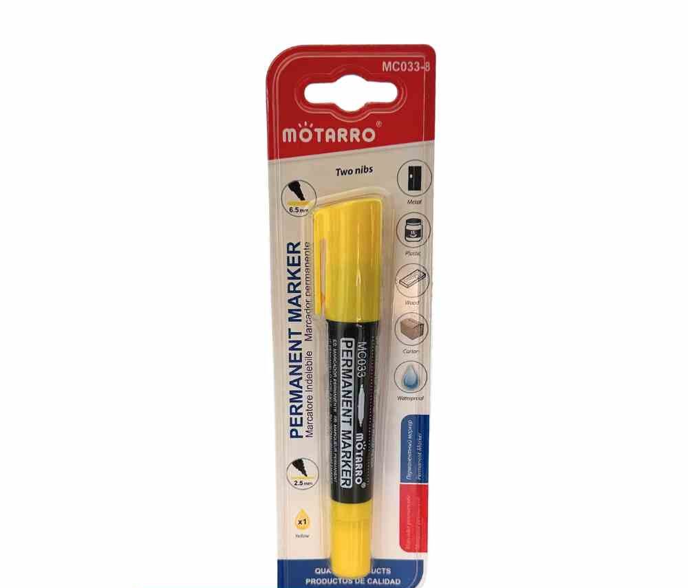 Plumon Permanente Amarillo 2.5 mm