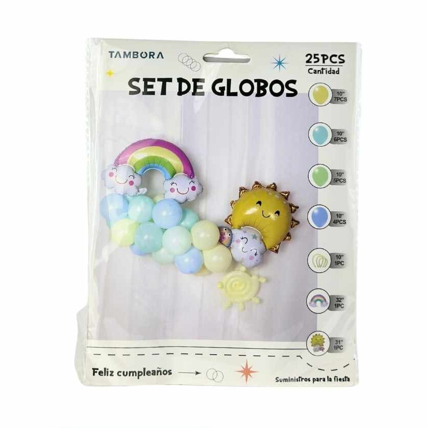 Set de Globos 25 PCS