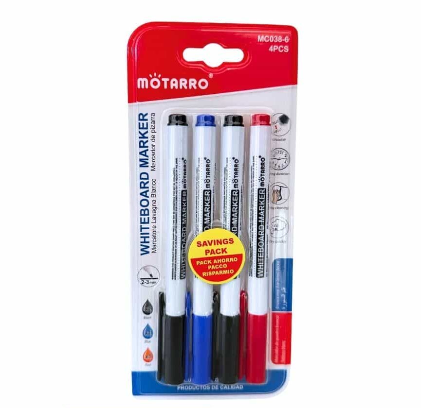 Pack de Plumones de Pizarra 4pcs 2-3 mm