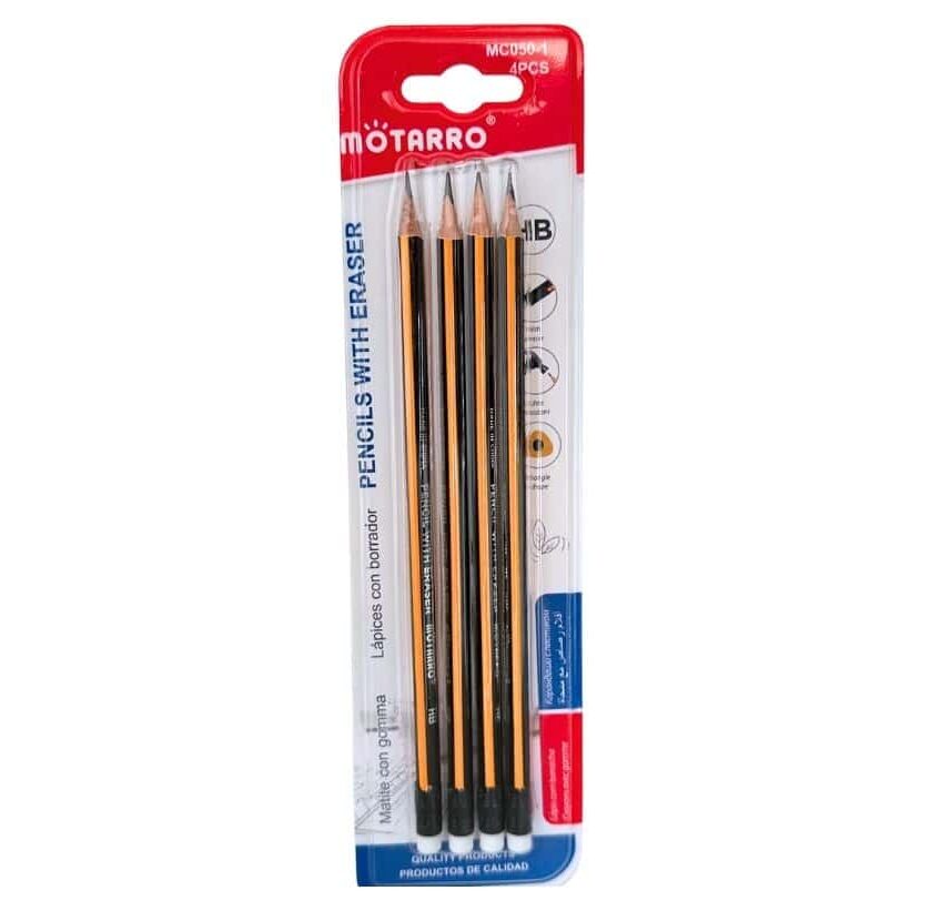 Pack de Lapices HB 4 PCS
