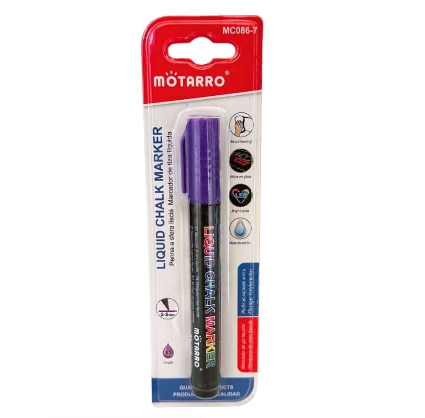 Marcador de Tiza Liquida Morado