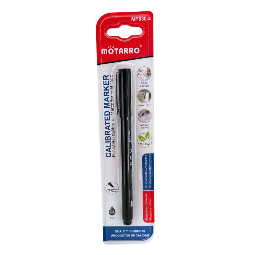 Marcador Calibrado 0.3mm (MP030-4)