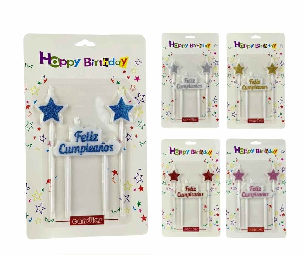 Vela Feliz Cumpleaños