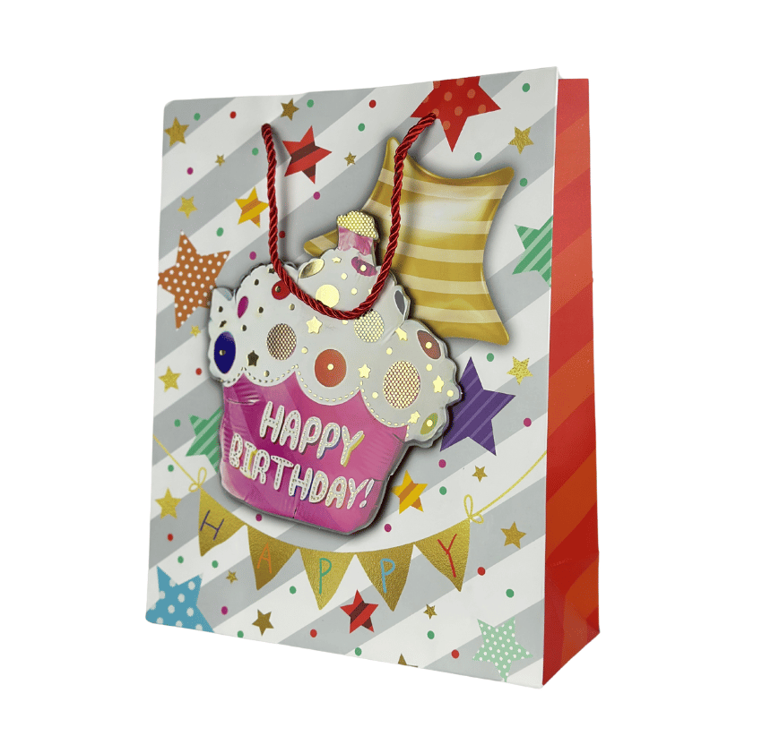 Bolsa De Regalo Feliz Cumpleaños - Imagen 4