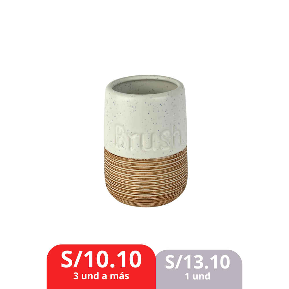 Vaso para Cepillo de Dientes