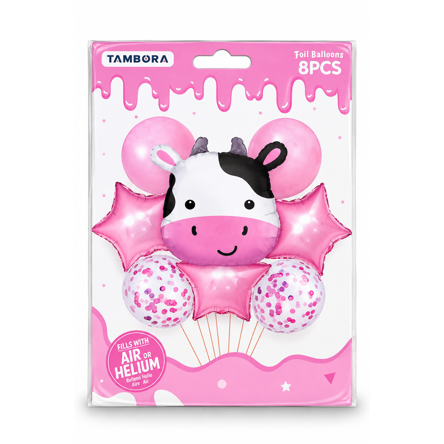 GLOBO ANIMALITOS 8PCS - Imagen 2